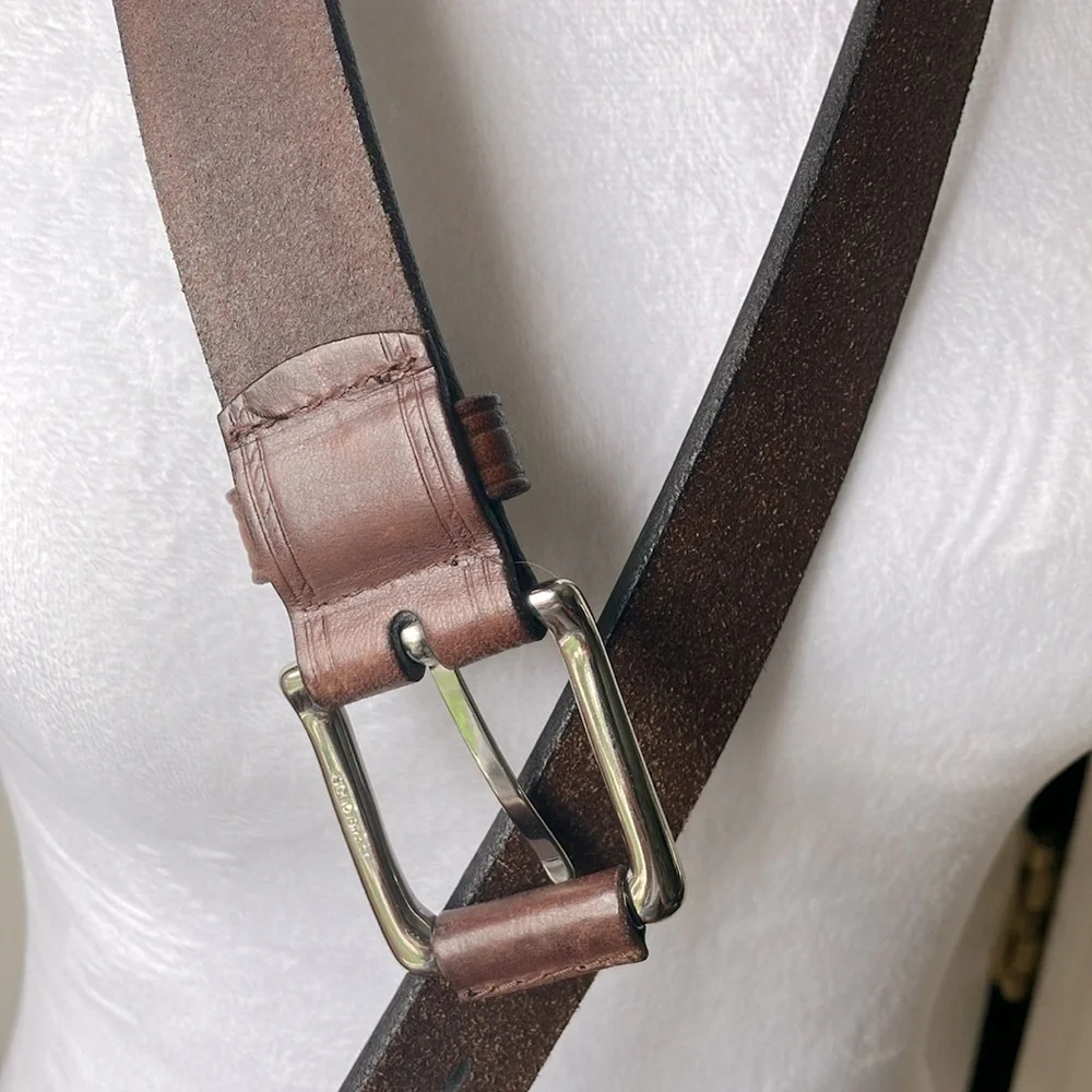 Amanda Smith Women’s Brown Leather Belt